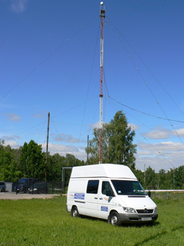 Mobile complex of radio monitoring, Moscow